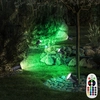 Image de Lampe Enfichable D'Extérieur Orientable Lumière Extérieure Piquet Jardin Lampe Enfichable Terrasse Extérieure, Télécommande Dimmable, Noir, 1x Led Rgb 3,5w 290lm, Dxh 9,5x33,5 Cm, Lot De 2