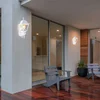 Image de Lot De 2 Appliques Led Façades Lanternes Alu Éclairage Extérieur Maison De Campagne Lampes De Terrasse Blanc