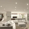Image de Etc-shop - Spot Encastrable Plafonnier Salon Lampe Spot Encastrable Plafonnier Led Carré Chambre, 12w 1000lm Blanc Chaud, Lxp 10,2x10,2 Cm, Lot De 10