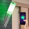 Image de Applique De Maison Extérieure Lampe De Terrasse Application De Commande Vocale Google Dans Un Ensemble Comprenant Des Ampoules Led Rvb
