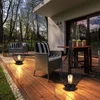 Image de 2x Led Solaire Lampe Suspendue Extérieure Terrasse Cour Cage Design Filament Lampe Sur Pied