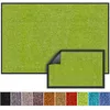 Image de Karat - Tapis De Porte Paillasson D'Entrée Rhin Vert Citron 90 X 600 Cm