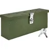 Image de Boîte à Timon Vert Boîte à outils Caisse de camion Boîte en Aluminium Box de remorque avec couvercle Verrouillable Boîte de Transport Rangement D015 trucky