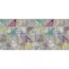 Image de Papier Peint Panoramique Multicolore Motif Géométrique Tapisserie Panoramique Originale Pour Bureau Papiers Peints Panoramique Design Pour Chambre