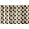 Image de Papier Peint Panoramique Design Motif Géométrique Tapisserie Panoramique Crème & Noire Effet 3d Papiers Peints Panoramique Pour Salon
