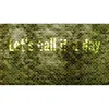 Image de Papier Peint Panoramique Métro Vert Tapisserie Panoramique Vert Avec Écriture Jaune Papier Peint Panoramique Brique Original Salon & Chambre