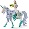 Image de Schleich 42509 Sirène sur licorne de mer