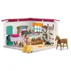 Image de Set de jeu SCHLEICH Boutique d'équitation (Horse Club) 42568 - playset figurines articulées et accessoires, Multicolore - Neuf