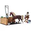 Image de Schleich® 42438 Schleich® Horse Club 42438 Waschplatz mit Emily & Luna Spielfiguren-Set