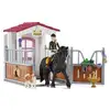 Image de Set de jeu Schleich Horse Club 42437 Box pour chevaux Tori & Princess Multicouleur - Neuf