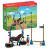 Image de Course d'agility pour poney -Coffret de jeu avec 1 figurine de poney et 1 figurine humaine - SCHLEICH 42482 FARM WORLD - Neuf