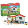 Image de Cabinet vétérinaire avec animaux, coffret de 43 pieces avec figurine vétérinaire, animaux et accessoires, jouets animaux de la - Neuf