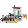 Image de SCHLEICH - Box pour cheval avec Jument et Poulain - 42611 - Gamme : Horse Club - Neuf