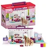 Image de Schleich 42614 Mallette de Mode pour Chevaux, dès 4 Ans, Horse Club Sofia's Beauties - Coffret, 28 x 12 x 19 cm en occasion ou reconditionné