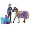 Image de Schleich Horse Club Set de beauté avec Kim 42753
