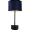 Image de Lampe de table 'Deventer' Bleu 1xE14 Lampe Lampe Lampe de chevet [lux.pro]