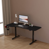Image de Table réglable en hauteur « Stryn » 160 x 75 cm, à réglage électrique, fonction mémoire, noir