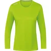 Image de JAKO T-shirt manches longues femme Run 2.0, Couleur:vert néon, Taille:46