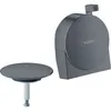 Image de Hansgrohe - Exafill S - Set De Finition Pour Bec De Baignoire, Chrome Noir Brossé 58117340