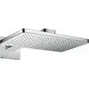 Image de AXOR ShowerSolutions : Douche de plafond 460/300, 1 jet, avec bras de douche et rosace carrée, chromée