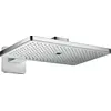 Image de AXOR ShowerSolutions : Douche de plafond 460/300, modèle 3 jets, avec bras de douche et rosace softsquare, finition chrome