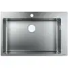 Image de Hansgrohe - Viers - Evier Encastré S711-f660, Inox 43302800