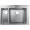 Image de Hansgrohe - Viers - Évier À Encastrer S712-f655, Inox 43310800