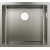 Image de hansgrohe S71 S719-U450 : Évier encastré, 450 mm, en acier inoxydable