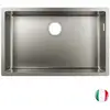 Image de Hansgrohe - Evier À Encastrer Sous Plan 1 Bac S71 660 Sans Vidage Inox