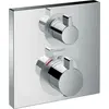 Image de hansgrohe Ecostat Square Thermostat Kit de finition encastré 2 consommateurs chrome, 1 pièce.
