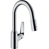 Image de HANSGROHE Mitigeur évier Focus M42 180 douchette extractible 71801000
