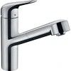 Image de HANSGROHE Mitigeur de cuisine 150, avec douchette extractible 1 jet chromé Focus M42