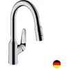 Image de Mitigeur De Lavabo 180 Avec Douchette Extractible Sbox M4216-h180 Chromé