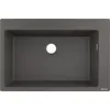 Image de hansgrohe S51 S510-F660, évier encastré de 660 mm, gris pierre