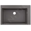 Image de Hansgrohe - Viers - Evier Encastré Granit S510-f660, Pierre Grise 43313290