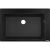 Image de hansgrohe S51 S510-F660, évier encastré, 660 mm, noir graphite