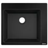 Image de Hansgrohe - Evier À Encastrer 1 Bac S51 450 Sans Vidage Noir Graphite