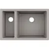 Image de hansgrohe S51 S510-U635, évier encastré, 180/450, gris béton