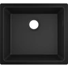 Image de hansgrohe S51 S510-U450 évier sous-plan 450, noir graphite