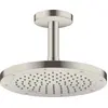 Image de AXOR ShowerSolutions Deckenanschluss 100 mm, Edelstahl Optic