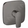 Image de Hansgrohe - Talis E - Mitigeur De Douche Encastré, Noir Chromé Brossé 71765340