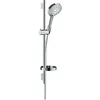 Image de Hansgrohe - Raindance Select S Ensemble De Douche 120 3jet Powderrain Avec Barre Unica's Puro 65 Cm Et Porte-savon