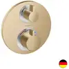 Image de Hansgrohe   Thermostat Encastré Ecostat S   Kit Complet 2 Consommateurs   Cartouche Thermostatique Avec Régulation De Température   Débit Max 29 L/min