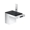 Image de Axor - Myedition- Mitigeur Monocommande Bidet, Avec Garniture De Vidage Chrome/verre Noir (47210600)