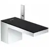 Image de Hansgrohe - Axor Myedition - Mitigeur De Lavabo, Avec Garniture De Vidage Push-open, Chrome/verre Noir 47010600
