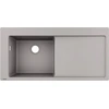 Image de hansgrohe S51 S5110-F450 Évier encastré 450 avec égouttoir à droite, gris béton