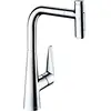 Image de Hansgrohe - Talis Select M51 - Mitigeur D'Évier M5117-h300 Avec Douchette Extractible, Sbox, Chrome 73867000