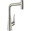 Image de hansgrohe Metris Select M71 Mitigeur monocommande de cuisine 320, douchette coulissante, 2 jets, sBox, 73816800