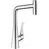 Image de hansgrohe Metris Select M71 Mitigeur monocommande de cuisine 320, douchette coulissante, 2 jets, sBox, 73816000