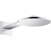 Image de AXOR ShowerSolutions : Douche de plafond 250 1jet avec bras de douche, finition chrome
